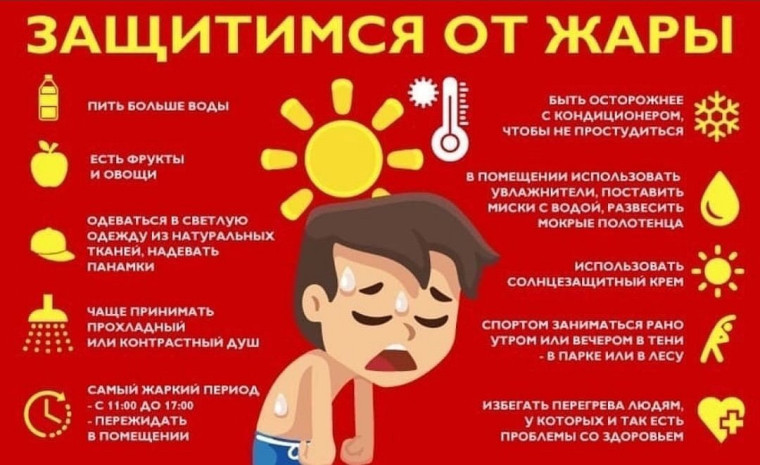 «Безопасность ребенка в жару».
